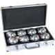 10. 8-teiliges Boule-Pétanque-Set – Aluminiumkoffer Enero