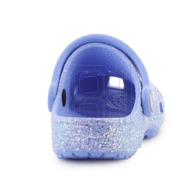 10. Crocs Classic Glitter Clog T Jr 206992-5Q6 Flip-Flops