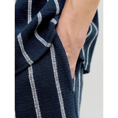 4. Jack&Jones Herren-Streifenshorts JPSTJAIDEN COBA STRIPE JOG SHORTS REG SN 12274413 SKY CAPTAIN/STRIPES