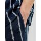 4. Jack&Jones Herren-Streifenshorts JPSTJAIDEN COBA STRIPE JOG SHORTS REG SN 12274413 SKY CAPTAIN/STRIPES