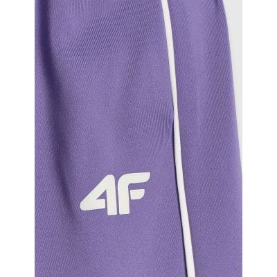 7. Sport-Jogginghose für Mädchen 4F 4FJRSS26TTROF2019-51S
