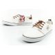 8. Lee Cooper Herren-Sportschuhe, modische weiße Sneaker, bequem