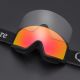 4. Qunature White Skibrille für Erwachsene - Schwarz