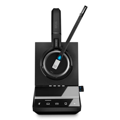 2. EPOS IMPACT SDW 5066 – Kabelloses Headset mit Kopfbügel für Büro/Callcenter (EU/UK/AUS), Schwarz