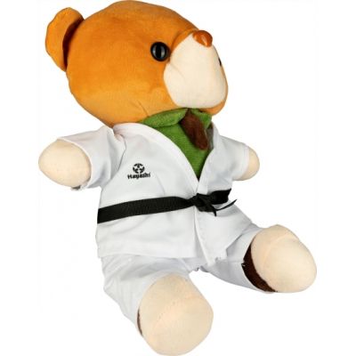4. BUDOBEAR KARATE Maskottchen 40 cm