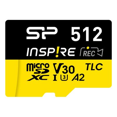 Silicon Power microSDXC Power Inspire 512GB V30 TLC 170/150 MB/s