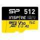 Silicon Power microSDXC Power Inspire 512GB V30 TLC 170/150 MB/s
