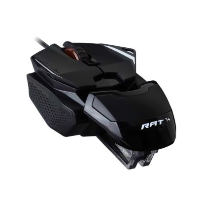 5. Mad Catz THE AUTHENTIC RAT 1+ Gaming-Maus (MR01MCINBL000-0)