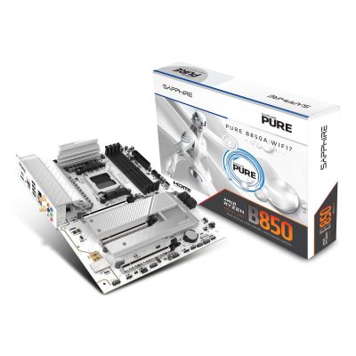 2. SAPPHIRE PURE B850A WIFI7 Motherboard