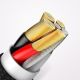 16. Baseus Cafule Kabel USB Typ C SuperCharge 40W Quick Charge 3.0 QC 3.0 Kabel 1m grau-schwarz (CATKLF-PG1)