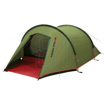 High Peak Kite 3 LW Zelt Grün und Rot 10344