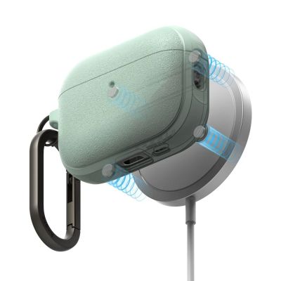 2. Ringke Onyx Magnetische MagSafe-Hülle für AirPods Pro 3 – Grün