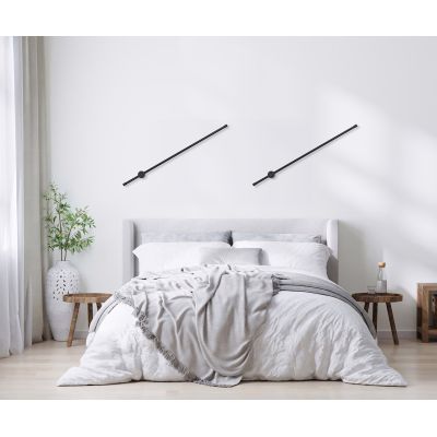 13. Activejet AJE-HILTON Schwarze NW LED-Wandleuchte