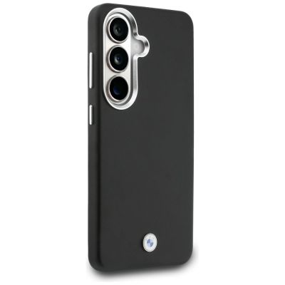 4. BMW Metalllogo-MagSafe-Hülle für Samsung Galaxy S26 – Schwarz