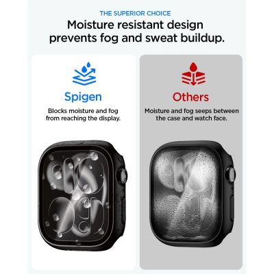 5. Spigen Thin Fit 360 Hülle für Apple Watch 42 Spigen – Schwarz