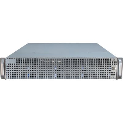 9. Inter-Tech IPC 2U-2408 Rack, Schwarz, Edelstahl