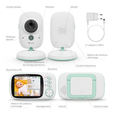7. TrueLife NannyCam H32 Pro Babyphone
