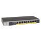 8. Netgear GS108LP-100EUS 8p PoE 60W* (PoE+: 8p) Unmanaged Gigabit Switch