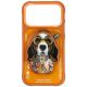 Nimmy Cool&Cute 2.0 Hunde-Hülle für iPhone 17 Pro Max mit magnetischer Aufhängung – Orange