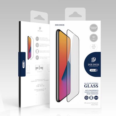 5. Dux Ducis 10D Tempered Glass langlebiges gehärtetes Glas 9H für den gesamten Bildschirm mit Rahmen Motorola Moto E32 schwarz (case friendly)