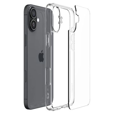 7. Spigen Ultra Hybrid-Hülle für iPhone 16 – transparent