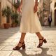 7. Burgunderrote Damen-Sandalen mit Blockabsatz D&A by S.Barski SR61-0102