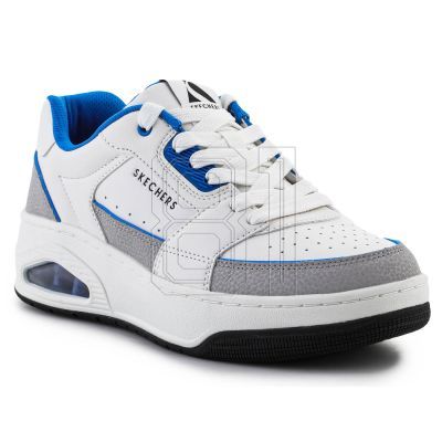 6. Skechers Uno Court - Low-Post M 183140-WBL Schuhe