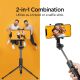 18. Spigen S540W Bluetooth-Selfie-Stick mit Stativ – Schwarz
