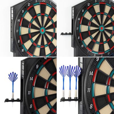 9. Elektronische Dartscheibe mit Netzteil und 4 Zählern, 49 cm, ENERO PRO