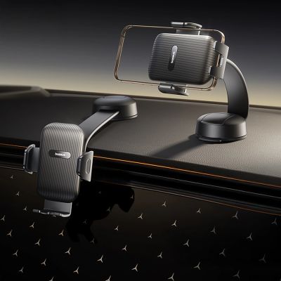 9. Baseus PrimeTrip C03 Autohalterung mit Saugnapf für das Armaturenbrett – Schwarz