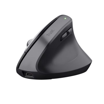 2. Vertrauen Sie der BAYO+ ERGONOMISCHEN KABELLOSEN schwarzen Maus