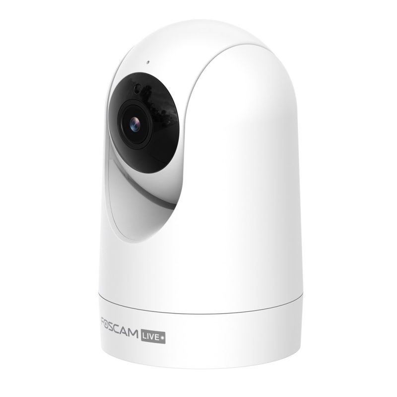 4. FOSCAM L8M 8MP WLAN-Kamera Weißer Live-Stream