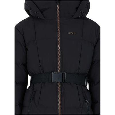 2. Gesteppte Ski-/Snowboardjacke mit Kapuze und Reißverschluss für Kinder PROTEST Prtsani, schwarz