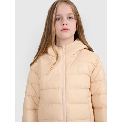 3. Mädchen-Daunenjacke mit Synthetikfüllung 4F 4FJRAW25TDJAF0816-83S