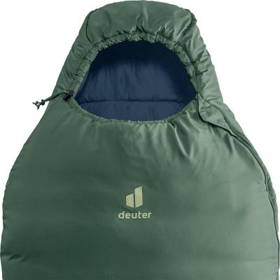 9. Deuter Orbit Kunstfaser-Schlafsack -5 °C / 185 cm, Efeu/Tinte