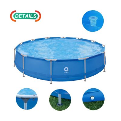 6. AVENLI Rahmenpool rund 427x84 Set