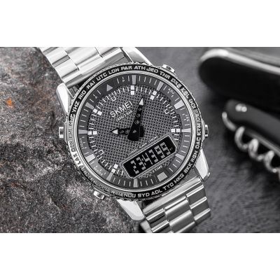 3. Skmei 1898SIBK Herrenuhr + Box