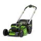 60V 51cm Selbstfahrender Rasenmäher GREENWORKS GD60LM51SPK4 - Ladegerät + 4Ah Akku-Set - 2514307UB