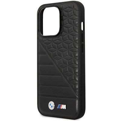 6. BMW Bi Pattern Case für iPhone 14 Pro 6,1" - Schwarz
