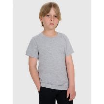 Einfarbiges Regular-Fit-T-Shirt für Jungen 4F 4FJRMM00TTSHM3254-25M