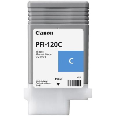 2. Canon PFI-120C Tintenpatrone, 1 Stück, Original Cyan