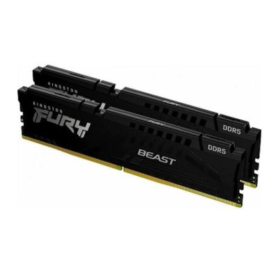 31. Kingston FURY DDR5 16GB (2x8GB) 5200MHz CL40 Beast Black XMP