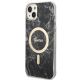 2. Set Guess GUBPP14SHMEACSK Case+ Charger iPhone 14 6.1" schwarz/schwarz Hartschalenetui Marble MagSafe