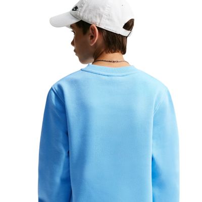 4. Nike Sportswear Club Fleece Kinder-Sweatshirt Hellblau FD3006 497