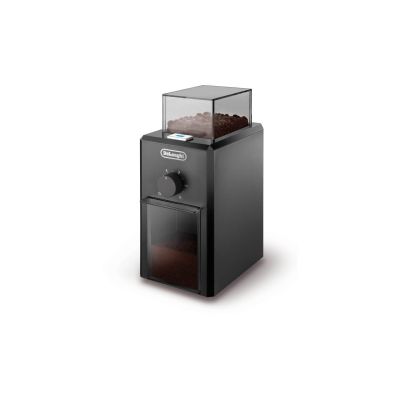 12. Elektrische Kaffeemühle DeLonghi KG 79 (110 W; mit Mahlwerk; schwarz)