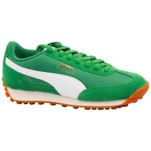 Puma Easy Rider Vintage Wildleder Kinder-Sportschuhe, Grün, Modisch