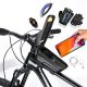 6. Tech-Protect V2 Fahrradtasche mit Platz für ein 1-Liter-Telefon – Schwarz