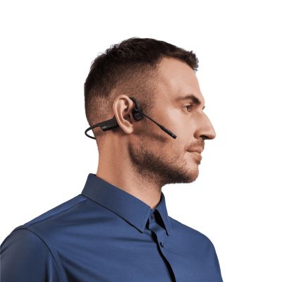 15. Shokz OpenComm2 USB-C Kabellose Knochenleitungskopfhörer Schwarz