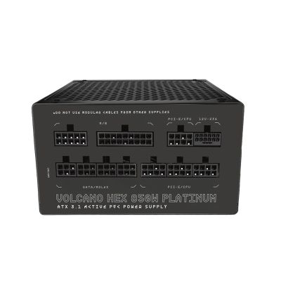 4. MODECOM VOLCANO HEX 850W PLATINUM ATX 3.1 NETZTEIL