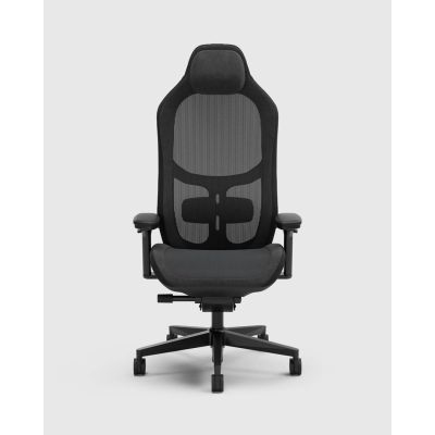5. Fractal Design Refine 2 Mesh Dark Gaming-Stuhl, gepolsterter Sitz, Schwarz